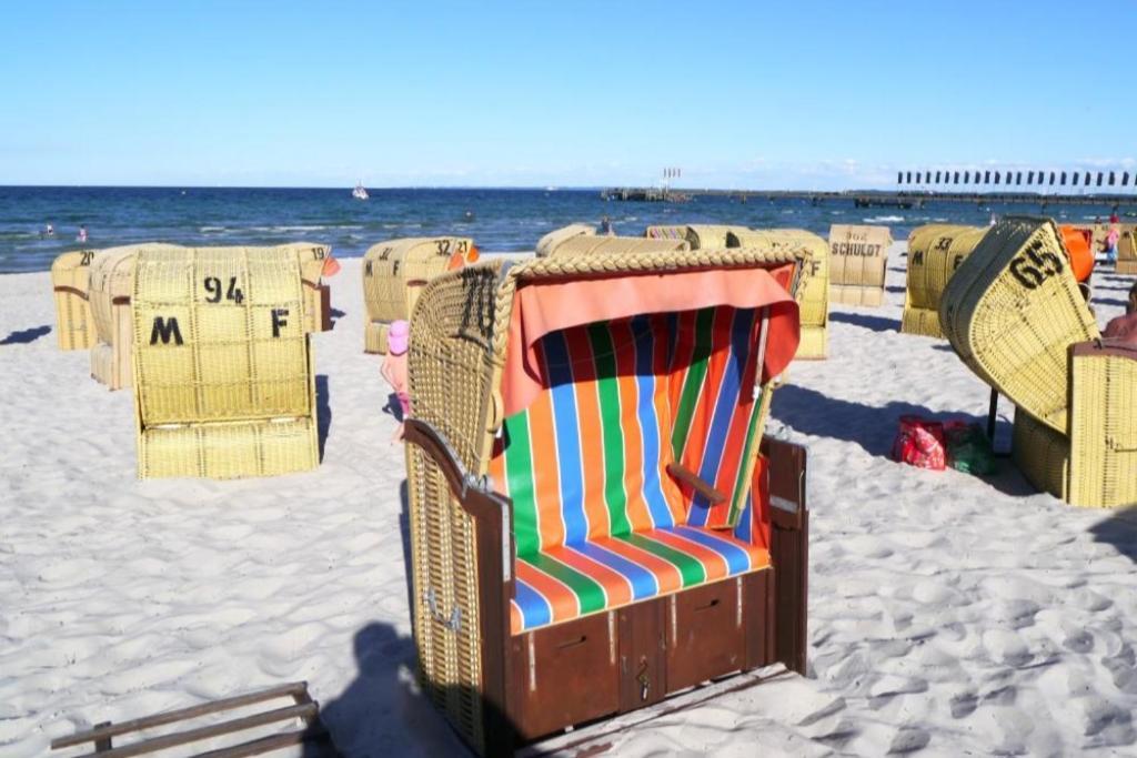 Ferienwohnung Strandhotel Scharbeutz Eksteriør billede